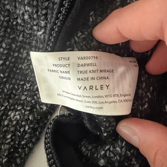 Varley black and grey Darwell sweater - Picture 12 of 14